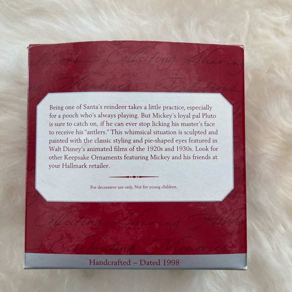 Hallmark Disney Ornament Mickey and Pluto - Picture 2 of 5